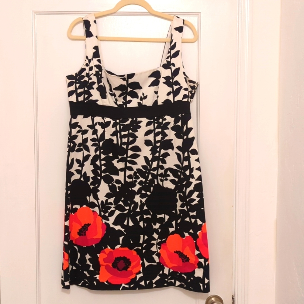 Floral cocktail dress